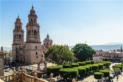 Mexiko Zentralmexiko Morelia Kathedrale Las Monjas